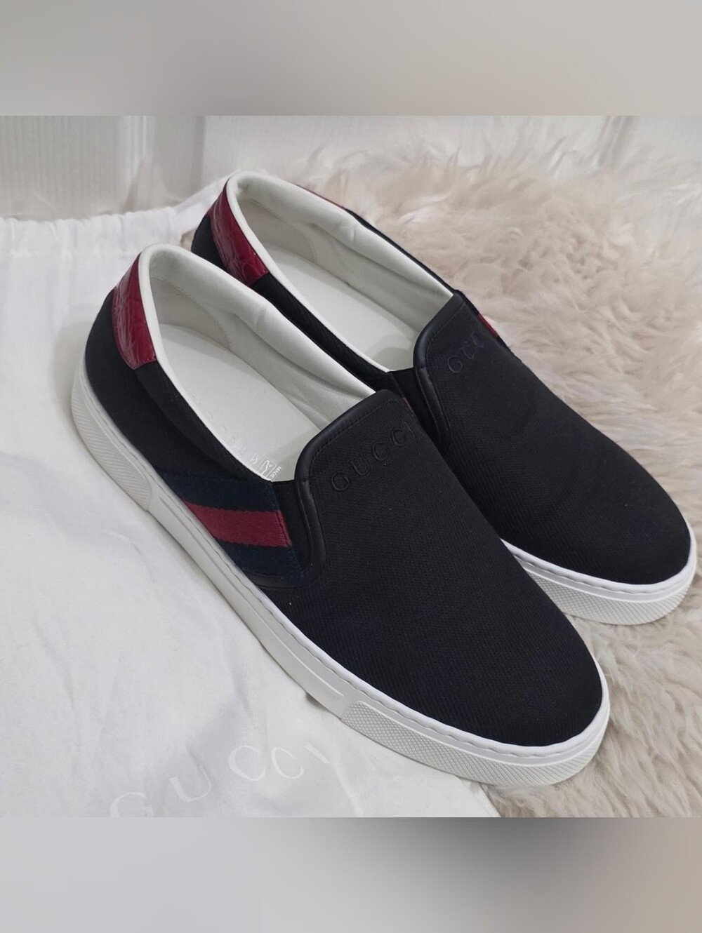 Gucci Men Canvas Sneakers